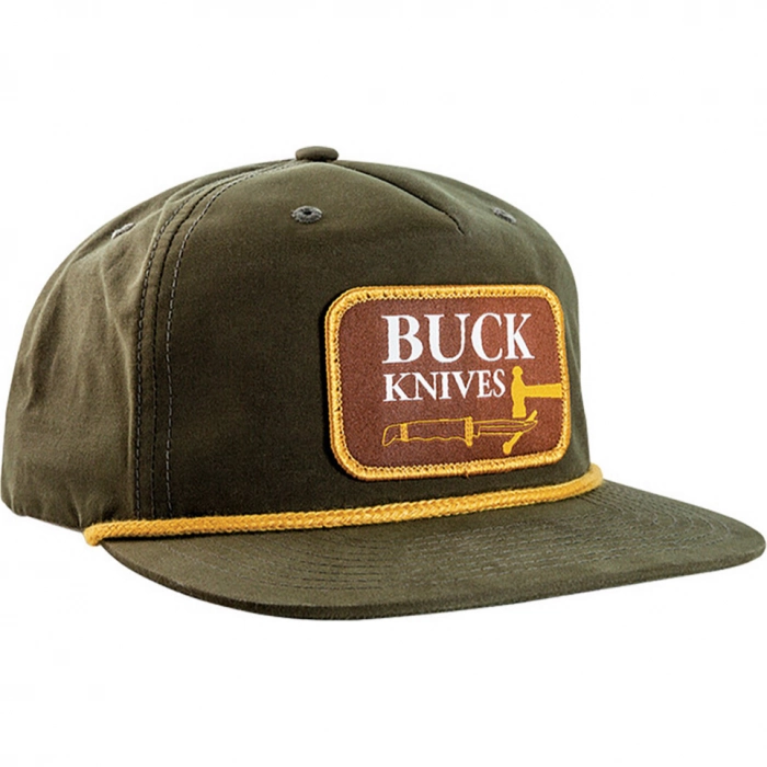 Бейсболка Buck Vintage Logo, зеленая