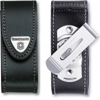 Чехол для ножа Victorinox Leather Belt Pouch, черный, кожа купить в Хабаровске