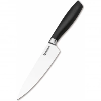 Кухонный нож шефа Bker Core Professional Chef’s Knife, 160 мм, сталь X50CrMoV15, рукоять пластик купить в Хабаровске