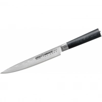 Нож кухонный для нарезки Samura Damascus SD-0045/Y, сталь VG-10/дамаск, рукоять стеклотекстолит купить в Хабаровске