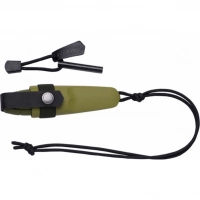 Нож Morakniv Eldris + огниво , цвет зеленый купить в Хабаровске