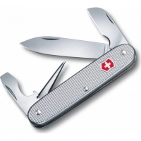 Нож перочинный Victorinox Alox 0.6221.26 58 мм 5 функций алюминиевая рукоять серебристый купить в Хабаровске