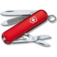 Нож перочинный Victorinox Classic 0.6203 58 мм 7 функций красный купить в Хабаровске