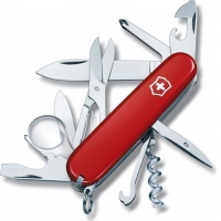 Нож перочинный Victorinox Explorer, сталь X55CrMo14, рукоять Cellidor®, красный купить в Хабаровске