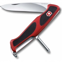 Нож перочинный Victorinox RangerGrip, сталь X50CrMoV15, рукоять нейлон, красно-чёрный купить в Хабаровске