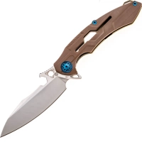 Нож складной Rikeknife M3 Brown, сталь 154CM, рукоять титан/G10 купить в Хабаровске