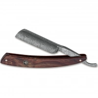 Опасная бритва Boker Damascus Curly Birch 6/8, сталь дамаск, рукоять коричневая береза купить в Хабаровске