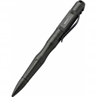 Тактическая ручка Boker Plus iPlus TTP (Tactical Tablet Pen) Black — 09BO097, авиационный алюминий, серый купить в Хабаровске