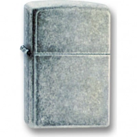 Зажигалка ZIPPO Antique Silver Plate, латунь с покрытием ™Plate, серебристый, матовая, 36х12×56 мм купить в Хабаровске