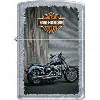 Зажигалка ZIPPO Harley-Davidson® Байк, с покрытием Street Chrome™, латунь/сталь, серебристая, 36x12x56 мм купить в Хабаровске