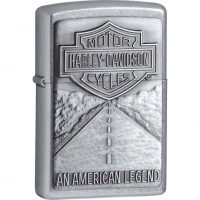 Зажигалка ZIPPO Harley-Davidson® Легенда, с покрытием Street Chrome™ купить в Хабаровске