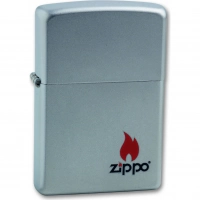 Зажигалка ZIPPO Satin Chrome, латунь с ник.-хром. покрыт., серебр., матовая, 36х56х12 мм купить в Хабаровске